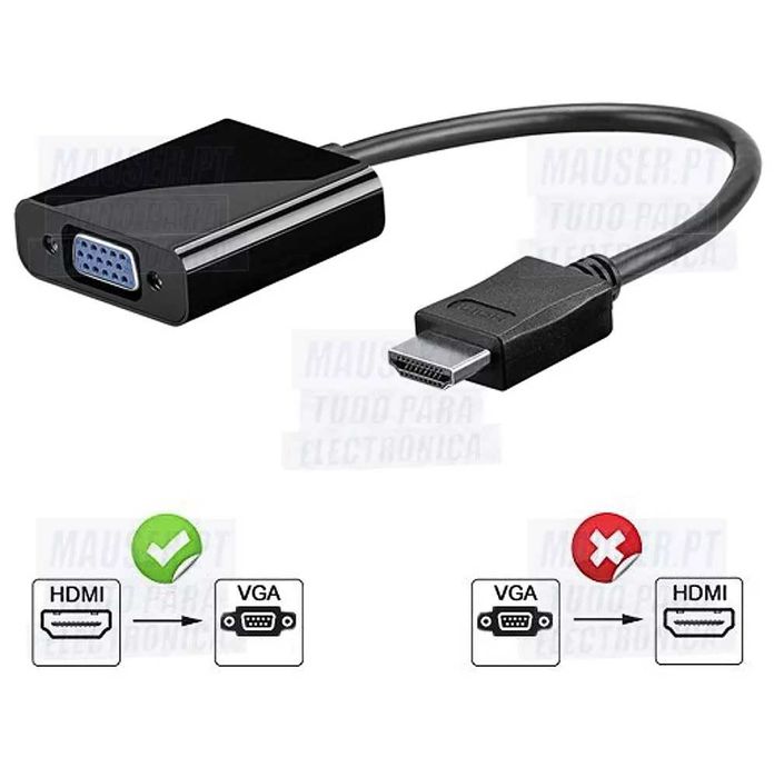 Adaptador Gembird HDMI to VGA