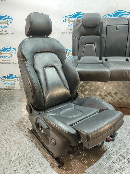 Conjunto Bancos Pele Audi A5 8T 8T3 Coupe S Line S-Line 3 Portas