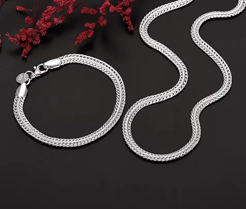 Colar e Pulseira SERPENTYS Prata