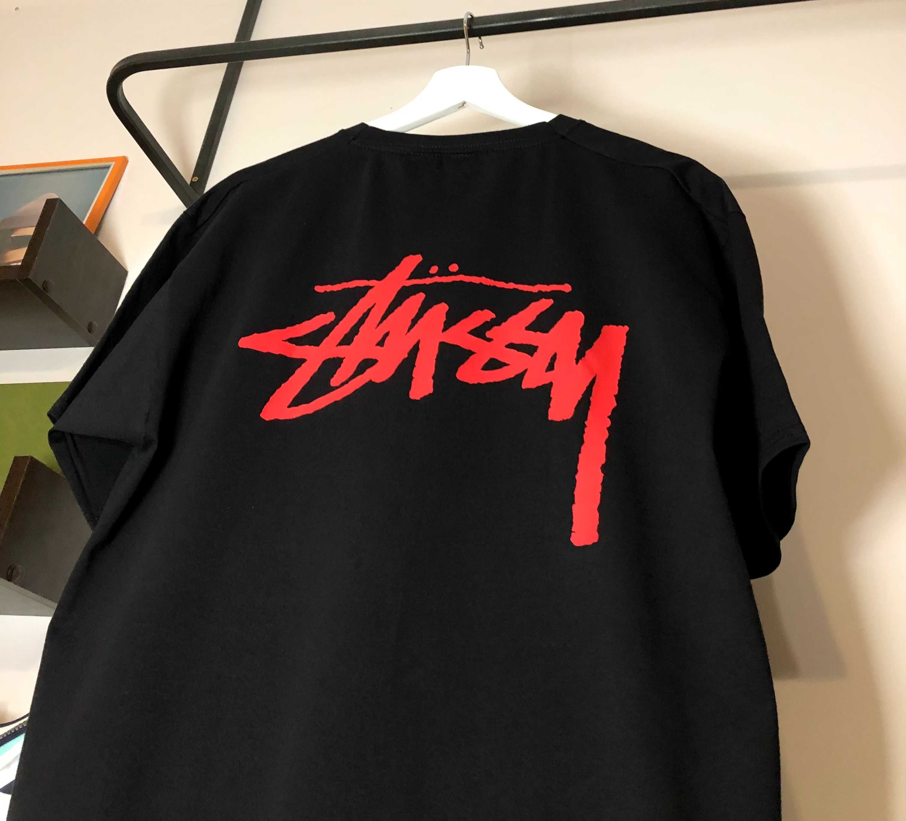 Футболка Stussy (червоний логотип): 415 грн. - Футболки Вінниця на Olx
