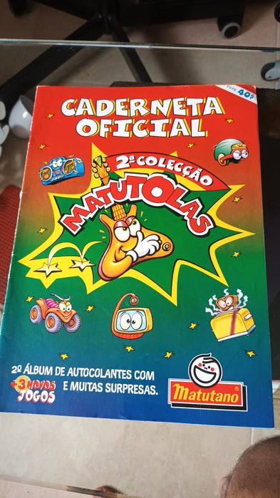 Caderneta 2 colecção Matutolas