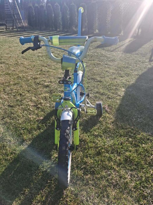 Rower Twinkle 16 cali (boczne kółka +drążek)