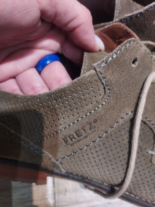 Skórzane buty męskie r 45