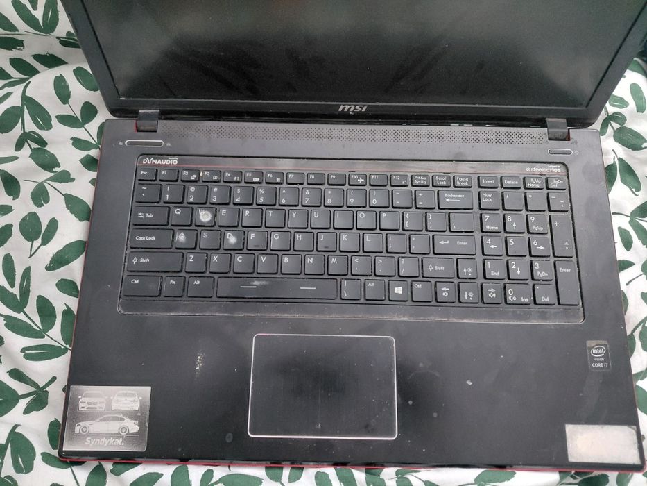 Laptop marki MSI