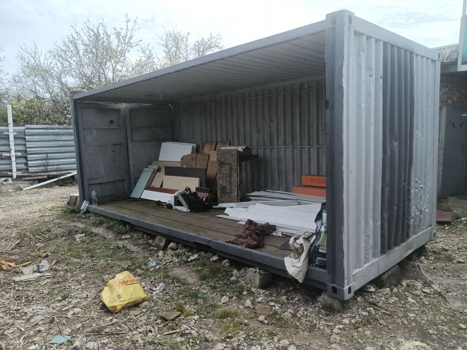 2 Контейнера будинок бытовка склад модуль каркас дом из контейнера