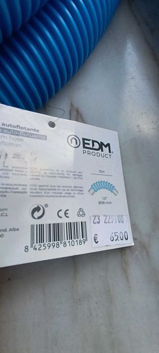 Mangueira piscina auto flutuante nova