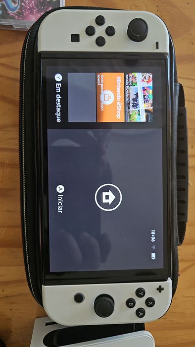 Nintendo switch Oled como nova