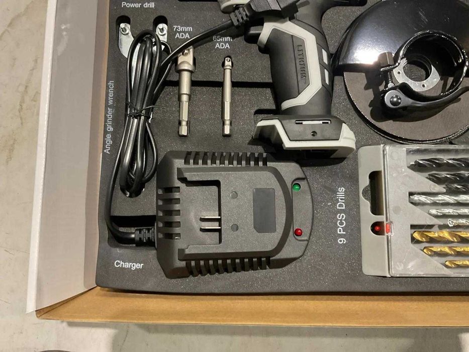 Zestaw elektronarzędzi akumulatorowych STAHLGRUPPE 20V – 4w1