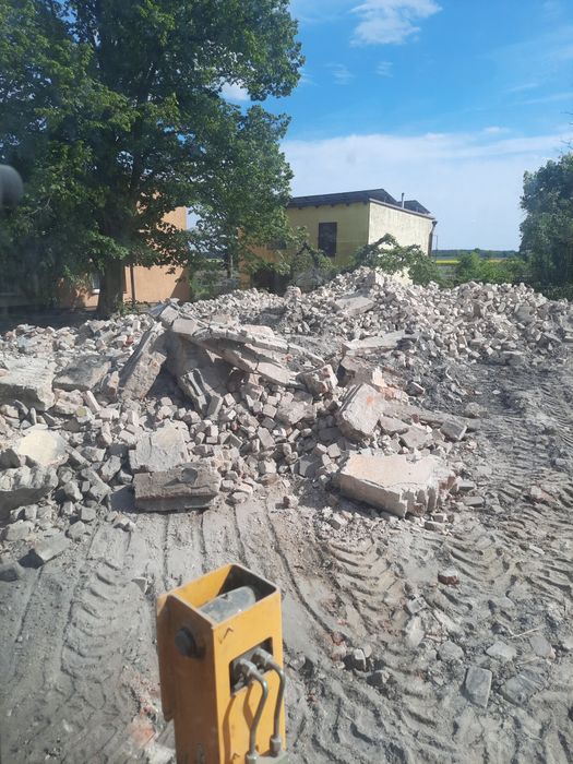 Rozbiórki wyburzenia wywóz gruzu gliny wykopy