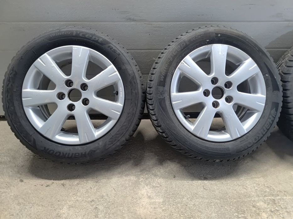Alufelgi 5x100 14" Skoda Seat Audi Vw BBS 185/60/14 Hankook