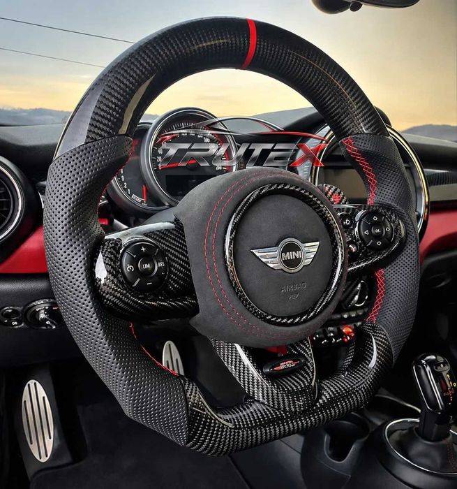 Volantes Personalizados MINI Cooper/S/JCW / GP | Airbag | Carbono, Pele, Alcantara