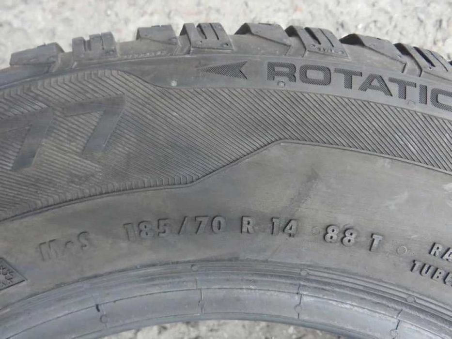 185/70 R14 88T Uniroyal MSPlus77 Зима 4штуки шини б/у