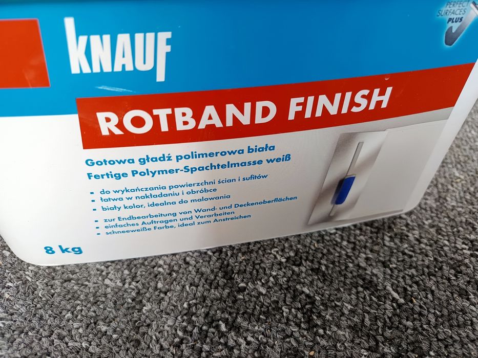 Rotband finish 8kg gładź