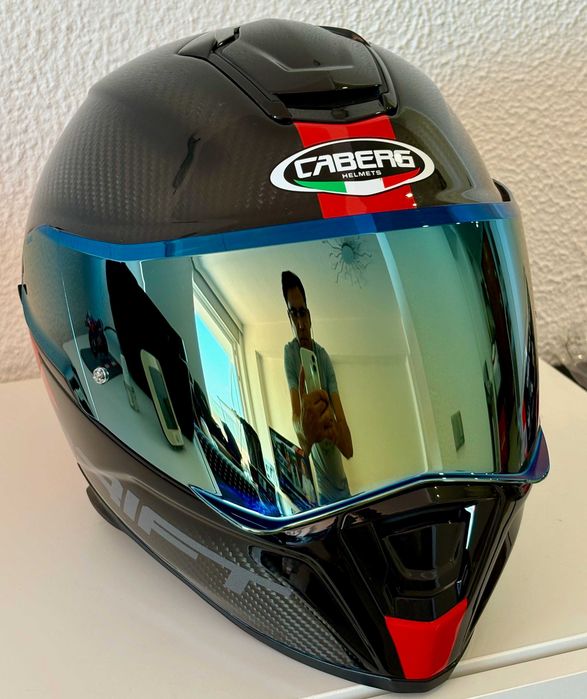 Capacete NOVO Carbono Total Caberg Drift Evo Carbon.42% DESCONTO. Tam L-XL