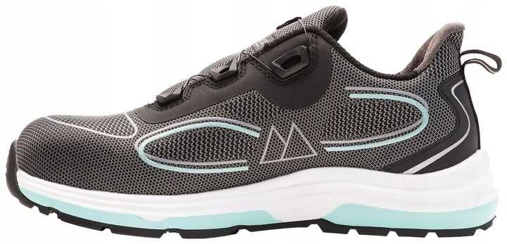 Profesjonalne półbuty robocze Szwecja MONITOR S1P z systemem BOA 38