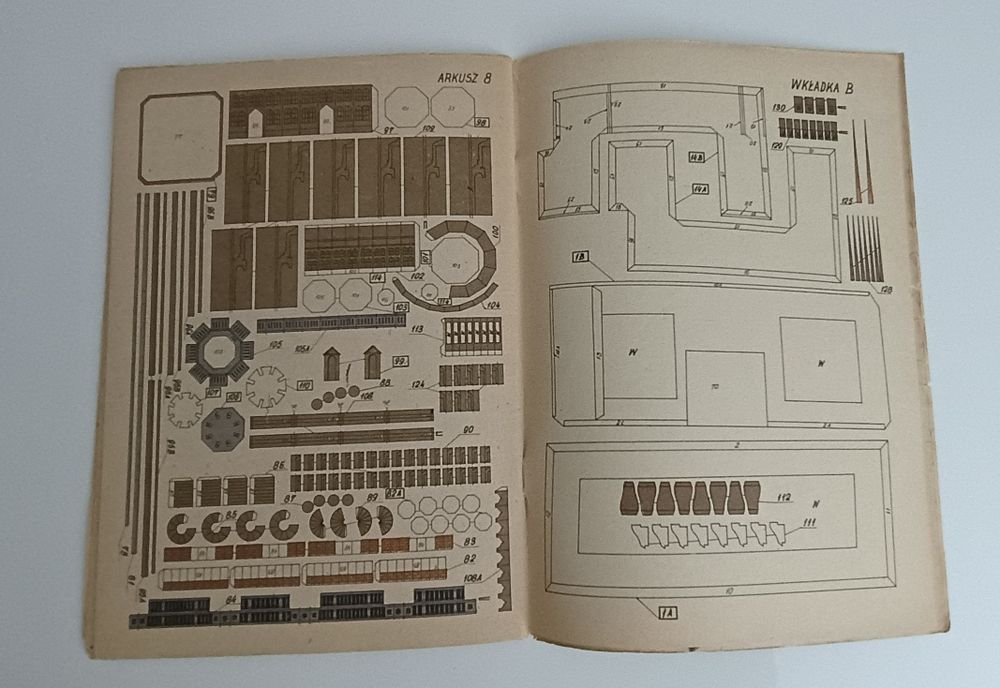 Mały Modelarz 7 1977 Ratusz - Gdańsk