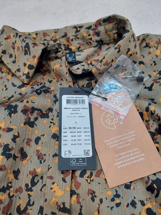 Sukienka koszulowa Vero Moda