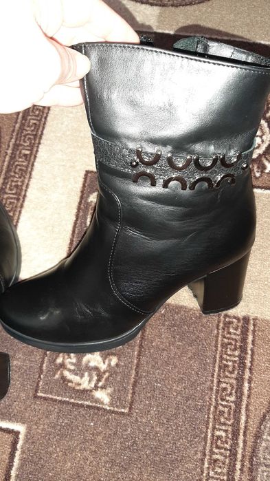 Напівчоботи, жіночі, шкіра