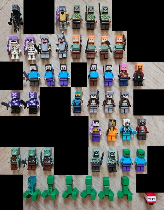 LEGO Figurki Ninjago Star Wars Marvel DC Minecraft Jurra Park City NEW