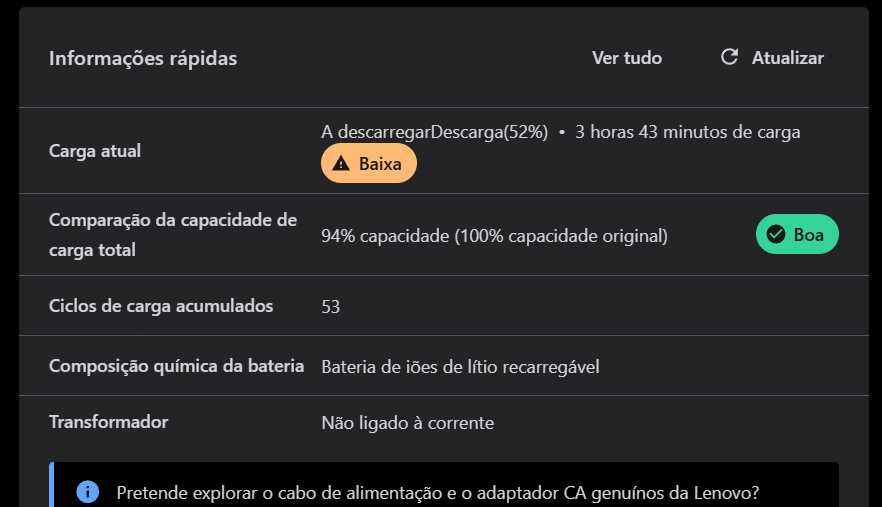 Portátil IdeaPad Slim 5 Gen 9 16" - Com garantia e negociável