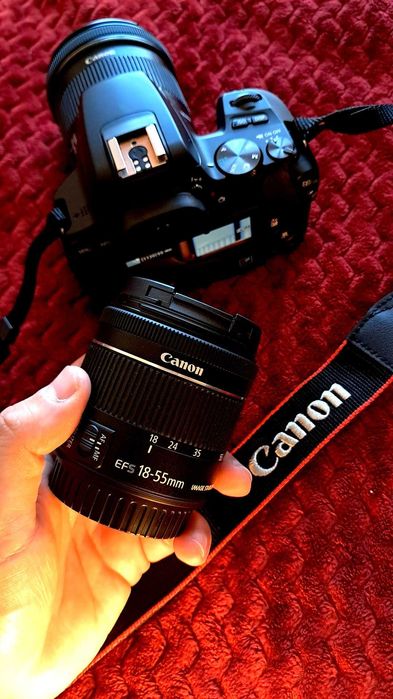 Canon EOS 250D + Objetiva (18-55mm)