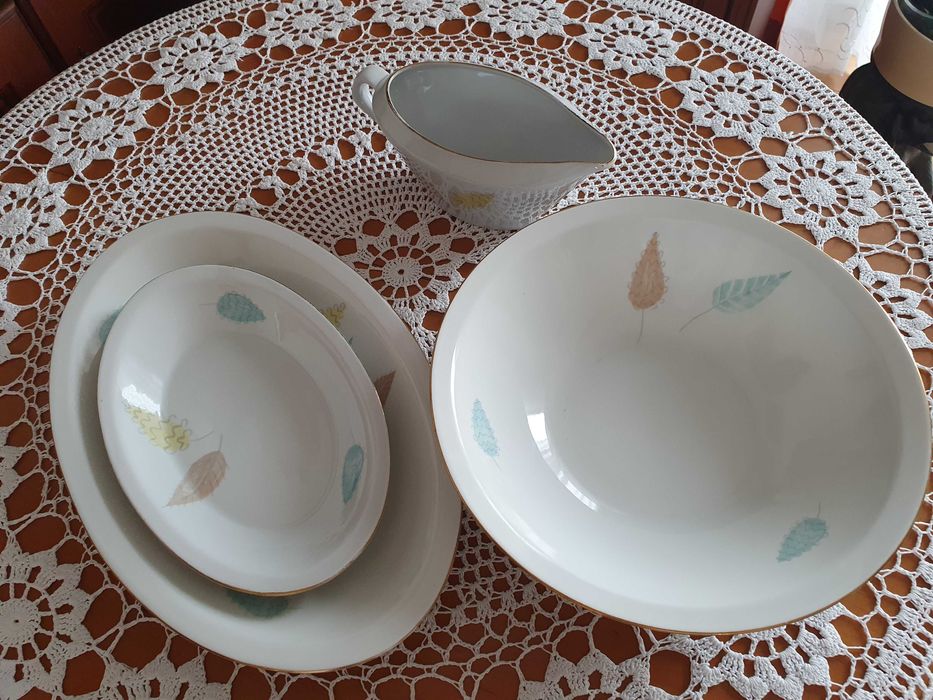 Serwis obiadowy Chodzież sygnowany PRL