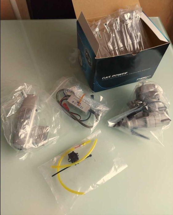 Vendo motor OS GT15 a gasolina novo.