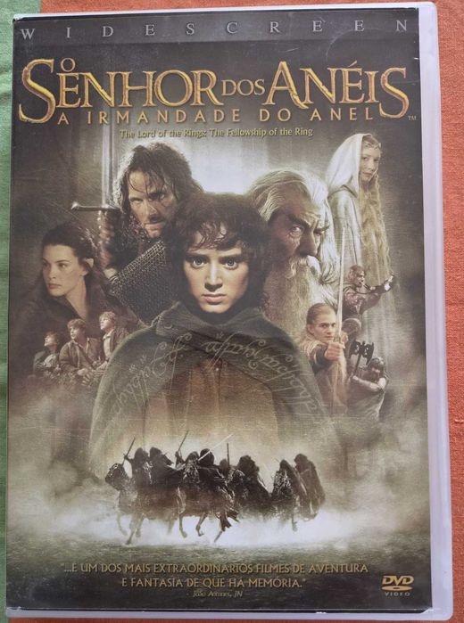 DVD Senhor dos Anéis - A Irmandade do Anel - 2 DVD