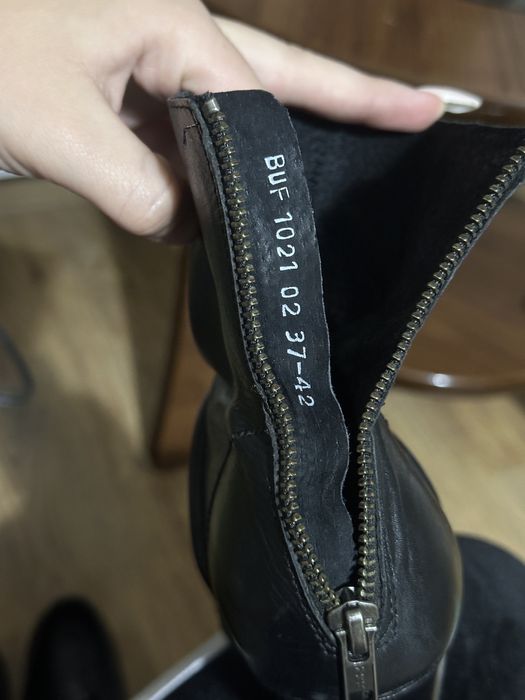 Buty, Botki skórzane