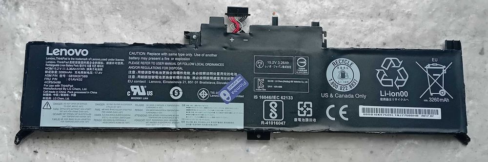 bateria Lenovo ThinkPad Yoga