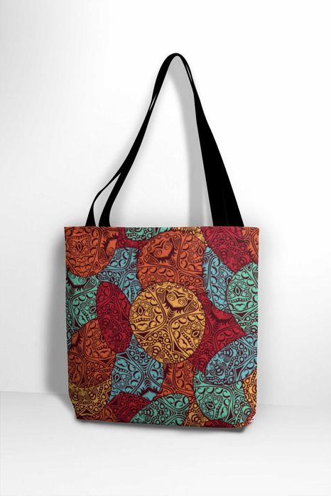 Tote Bag Personalizada Tema Indonésia Tamanho 40 X 40 #1017