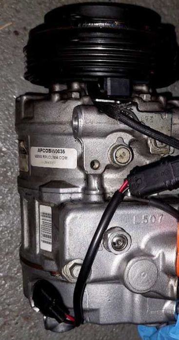 Compressor AC BMW E60 E61 7SBU17C DENSO Serie 5 6 cilindros diesel M57