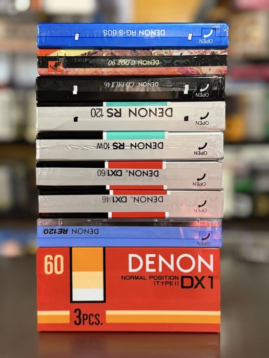 Продам аудио кассеты Denon