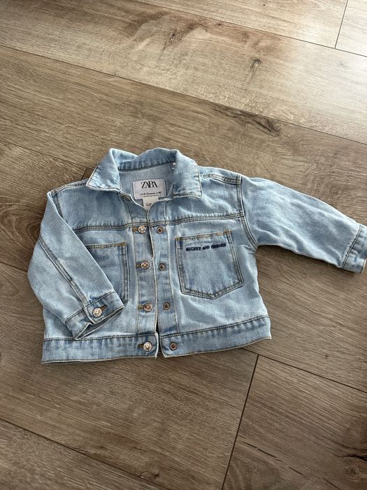 Джинсова куртка зара 80 розмір