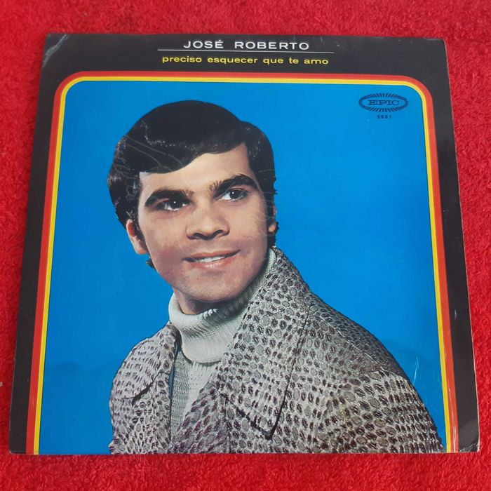 Disco Vinil Single EP José Roberto - Preciso Esquecer que te Amo  + 3 Músicas