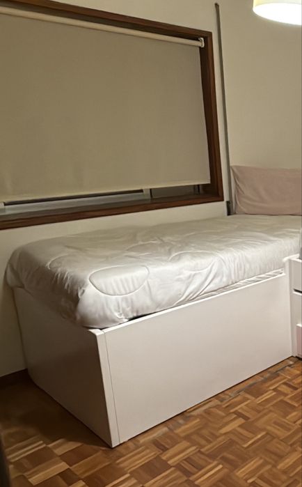 Cama solteiro elevatoria