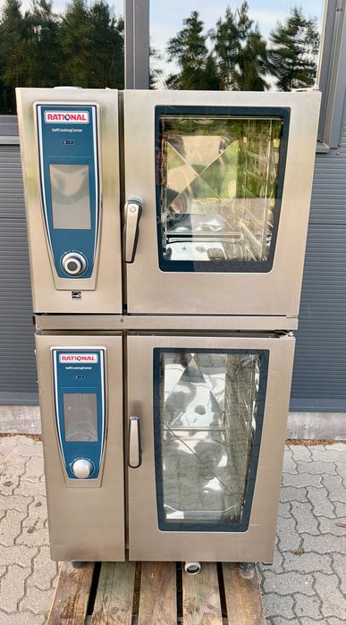 Piec Konwekcyjno Parowy Rational SCC COMBI DUO Piece Idealny Stan 10 x 1/1GN oraz 6 x 1/1GN Kapitalny Remont!