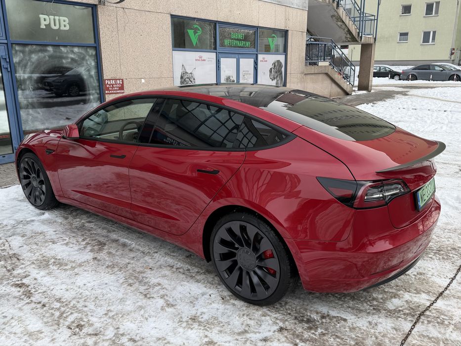 Tesla 3 Performance, 2021, Salon Polska, 1 właściciel, bezwypadkowy