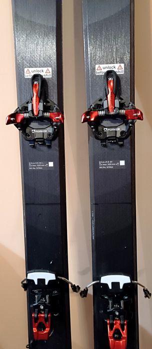 Volkl Rise 84 + Alpinist long i foki - nowy set