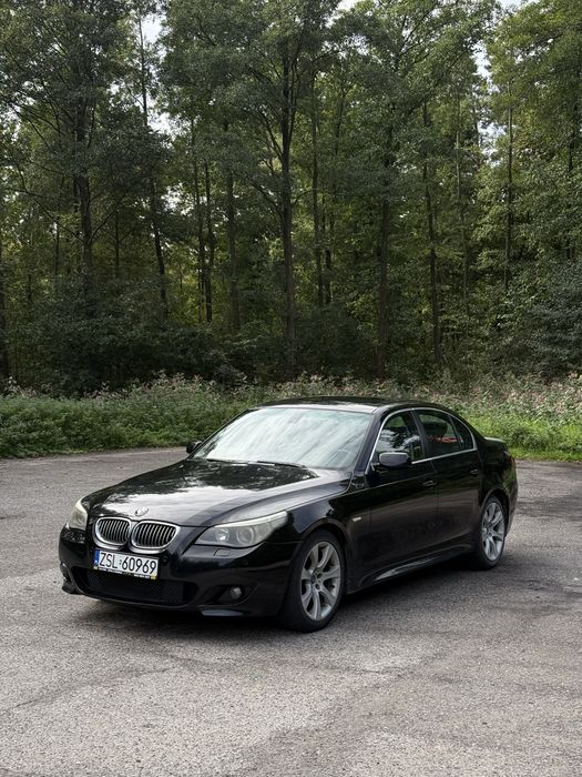 BMW e60 benzyna 3.0 manual w dobrym stanie. Radio Carplay