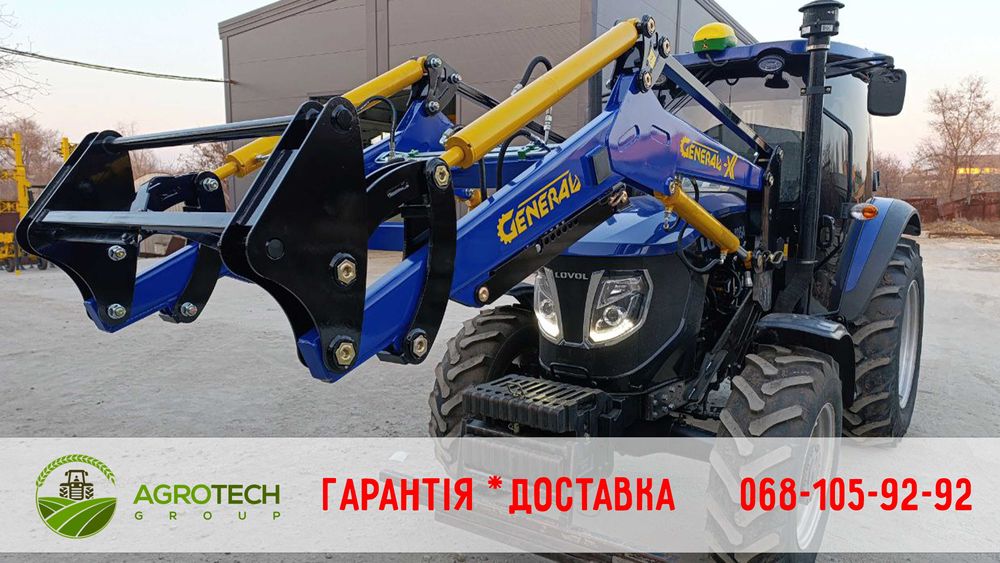 Погрузчик фронтальный КУН General для МТЗ c ковшом 2 м