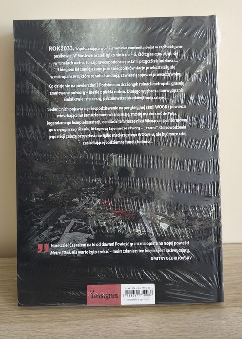 Metro 2033 powieść graficzna  D.Glukhowsky P.Nuyten