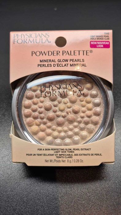 Physicians formula, powder palette 7042 світло-бронзові перли