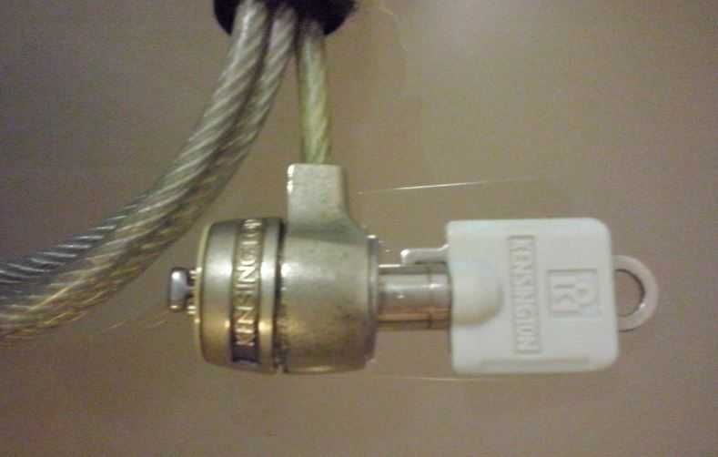Cabo segurança Kensington Lock