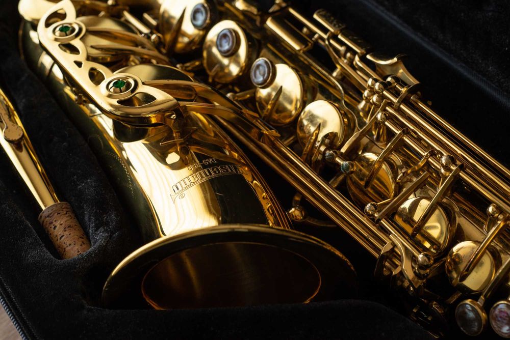 saxofone alto Wisemann das 350 em muito bom estado