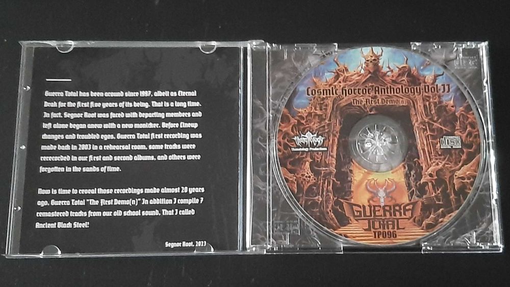 GUERRA TOTAL "Cosmic Horror Anthology vol. II The First Demo(n)" CD