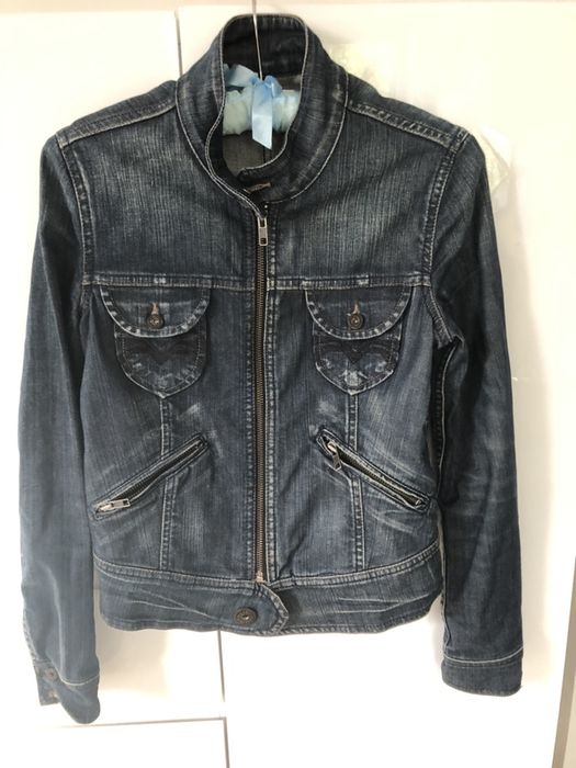 Katana Pepe Jeans s 36 kurtka jeans stójka zamki