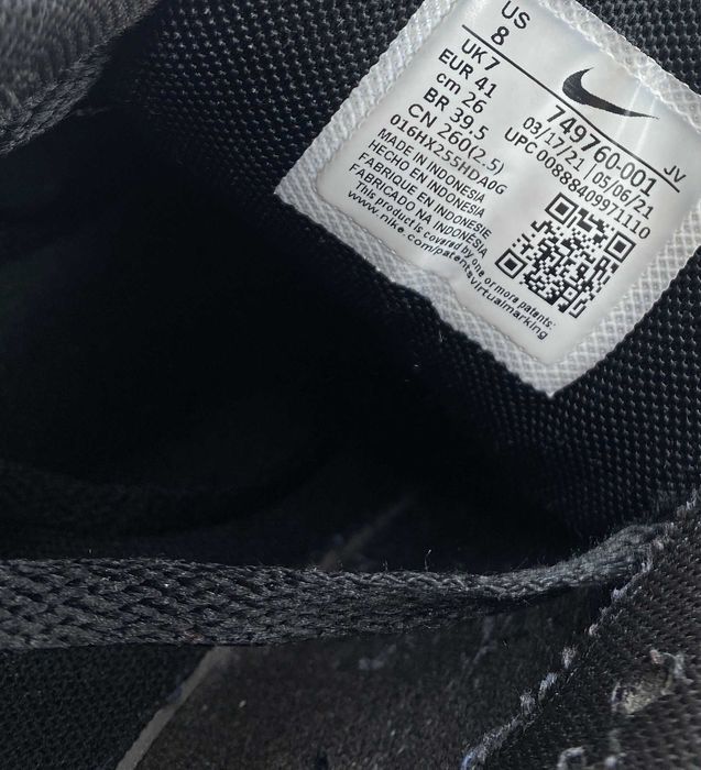 NIKE Air Max Command Leather r.41 oryginalne buty skórzane męskie