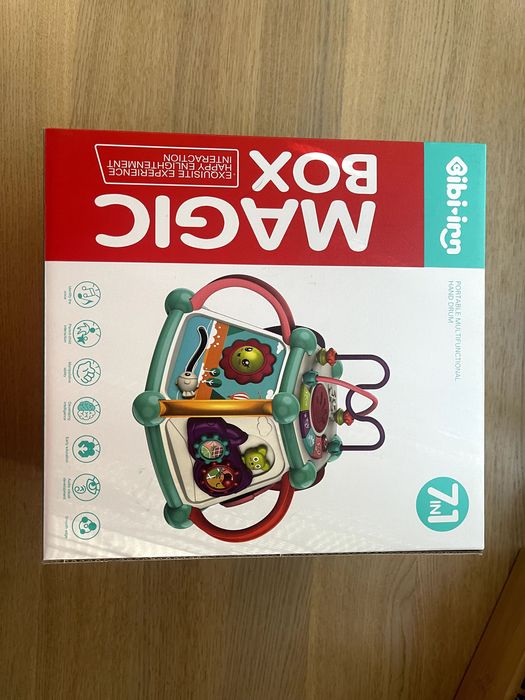 multikostka edukacyjna dla dzieci 7w1