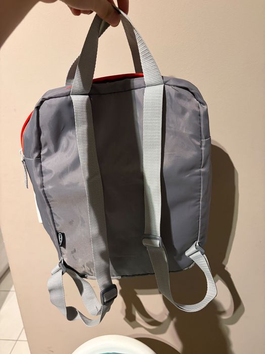 Mały szary plecak/torba z IKEA